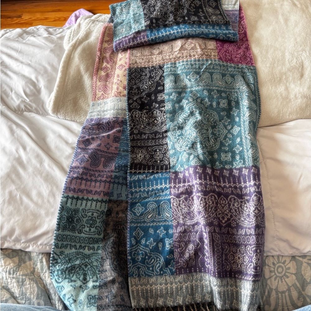 Colorful Patchwork Scarf